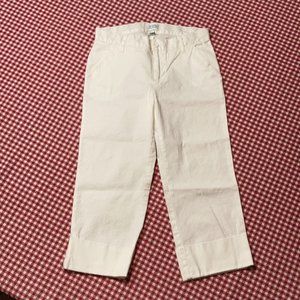 Price Drop! Girls Size 10 The Children’s Place White Capris
